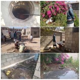مؤسسة حصن الخير الاجتماعية التنموية تنفذ مبادرة صيانة شبكة الصرف الصحي لمدرسة الغافقي بالحصن
