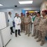 وزير الدفاع ورئيس هيئة الأركان العامة اليمنية يزوران مستشفى عدن العام ومركز القلب