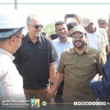 أبين.. وزير الأشغال العامة ورئيس صندوق صيانة الطرق يتفقدان مشاريع ال UNOPS بالمحافظة